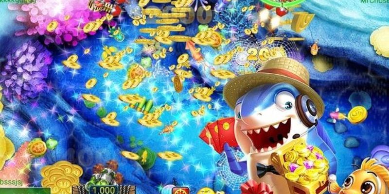 Tỷ lệ thưởng hấp dẫn từ trò chơi nhị gia bắn cá